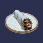 Falafel and Haloumi Wrap